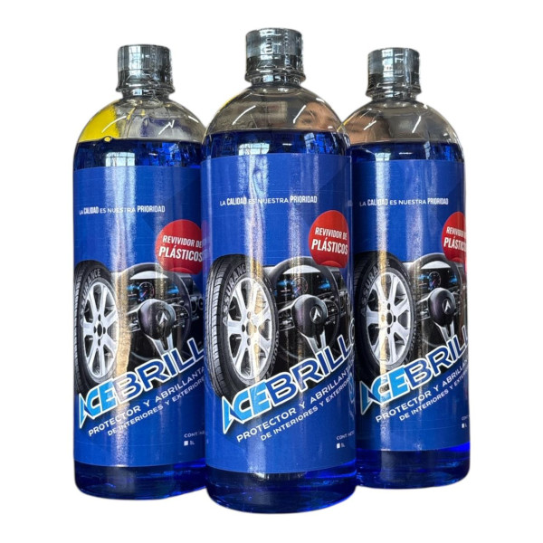 ACEBRILLO ACEPARTS PROTECTOR Y REVIVIDOR DE PLASTICOS 1 LITRO